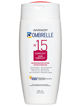 OMBRELLE COMPLETE WATER RESISTANT LOTION SPF 15 120ML - Queensborough Community Pharmacy