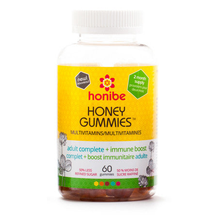 HONIBE ADULT HONEY GUMMIES™ COMPLETE + IMMUNE BOOST - Queensborough Community Pharmacy - 1