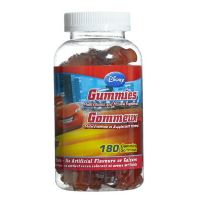 DISNEY CARS M/VIT GUMMIES 180'S - Queensborough Community Pharmacy