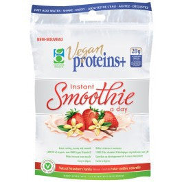 Vegan Proteins+ Natural Strawberry/Vanilla Powder 275g - Queensborough Community Pharmacy